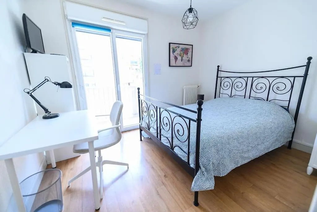 Apartmán Appartement 3 Pieces Avec Balcon Calme Et Lumineux Toulouse Francie